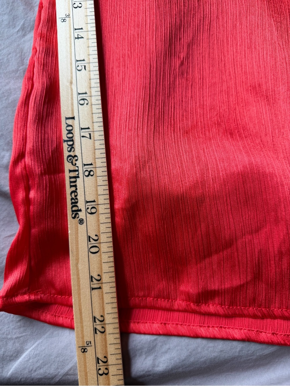 NEW Anthropologie Maquelle Red Satin Jumpsuit Womens Small Wide Leg Short Sleeve - Picture 5 of 9